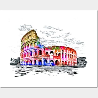 Colosseum Posters and Art